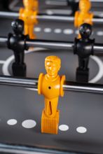 Игровой стол - футбол &quot;Eiffel&quot; (151х75,5х90см) коричнево-черный