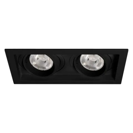 Светильник MS-VORTEX-BUILT-S210x117-2x20W Warm3000 (BK-BK, 40 deg, 230V) (Arlight, IP20 Металл, 5 лет) 058443