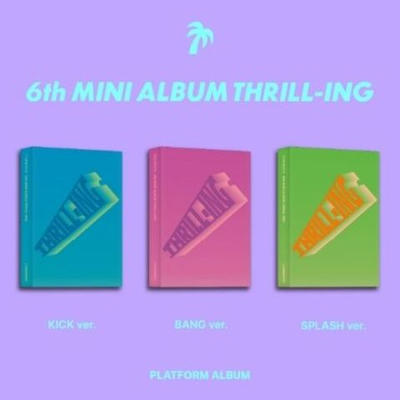 Альбом THE BOYZ - THRILL-ING 6th Mini Album PLATFORM 3 Version SET