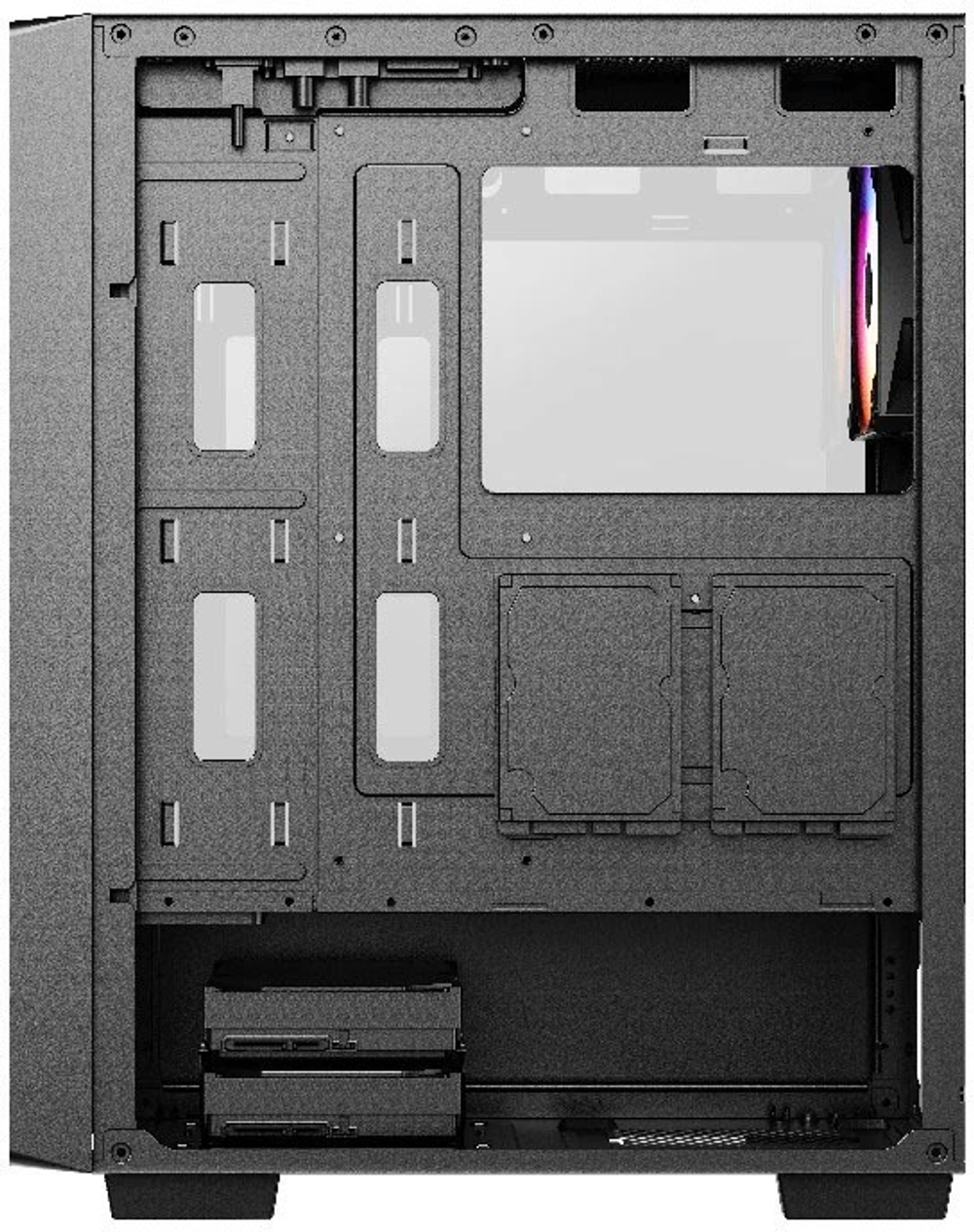 Корпус ATX Powercase Mistral AY4B ARGB