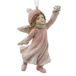GAEM Украшение новогоднее "Девочка-ангел", L4,5 W3,5 H8 см, 2в.