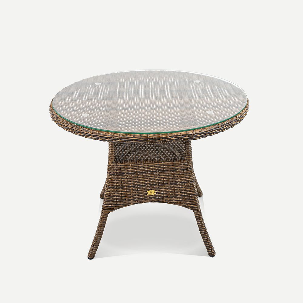 Стол Kipr D940 СТ  Дуб Омбре, RAL 8011, CT.Прозрачное