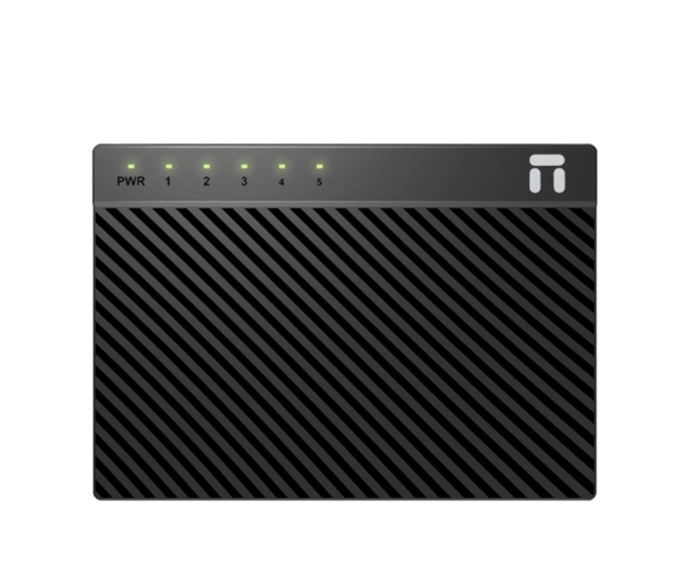 Неуправляемый коммутатор netis ST3105С, 5-портовый, 100 Мбит/с