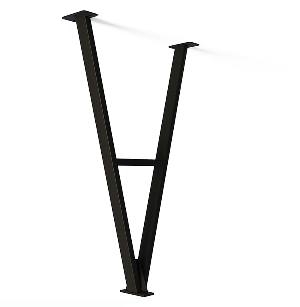 Потолочный кронштейн для монорельсы, H=1200 мм