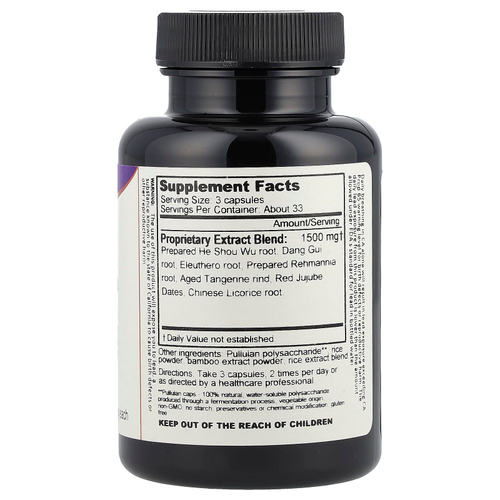 Dragon Herbs, Shou Wu, 500 мг, 100 вегетарианских капсул