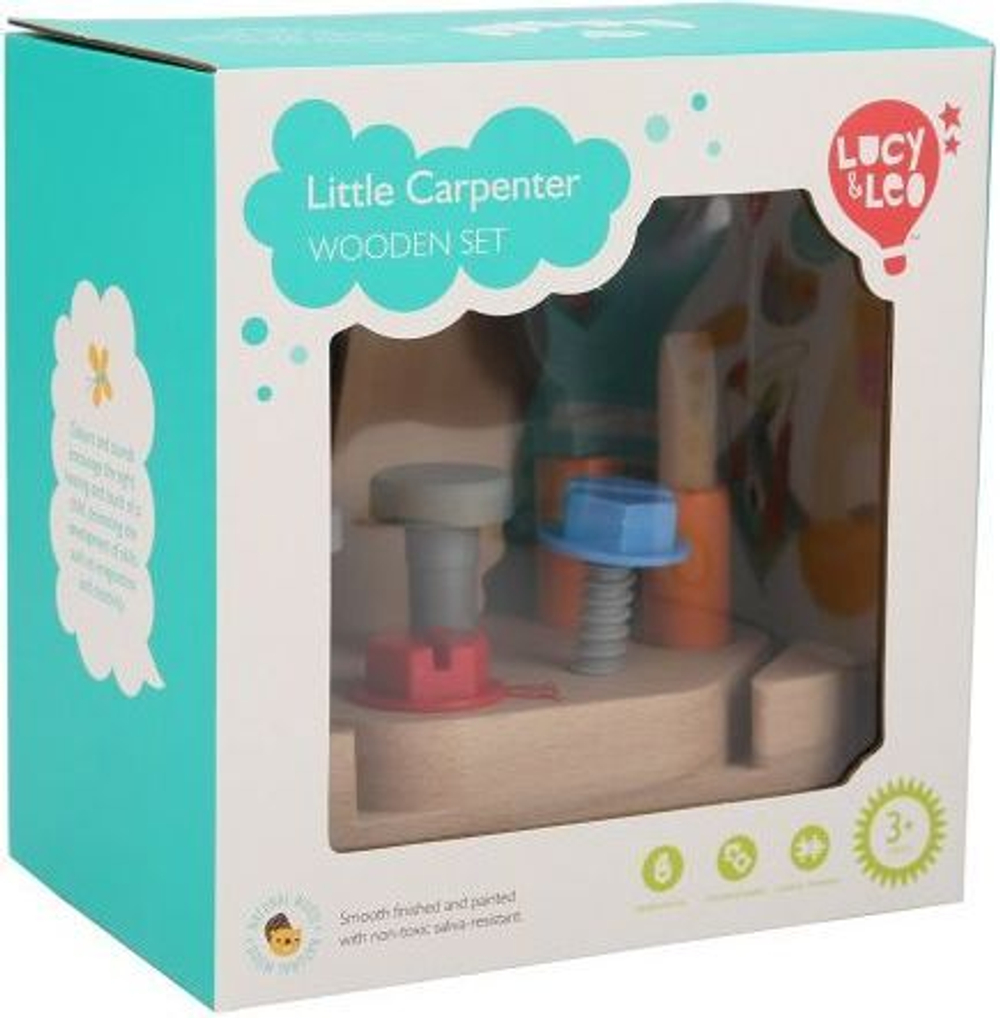 Игрушка "Маленький плотник" LUCY&LEO Little Carpenter Wooden Set