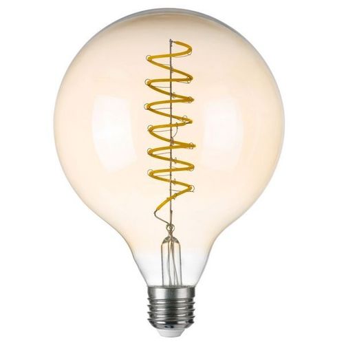 Лампа светодиодная филаментная Lightstar LED Filament E27 8W 4000K груша янтарная 933304