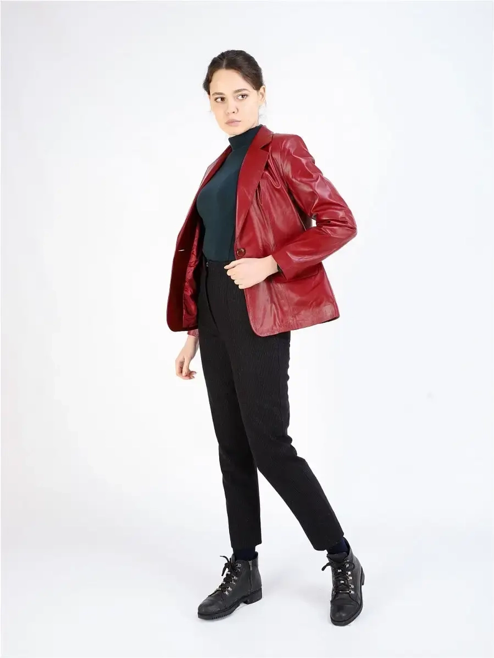 Куртка женская кожаная, блейзер женский