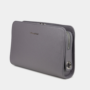 Сумка Emilie из кожи теленка, фиолетового цвета