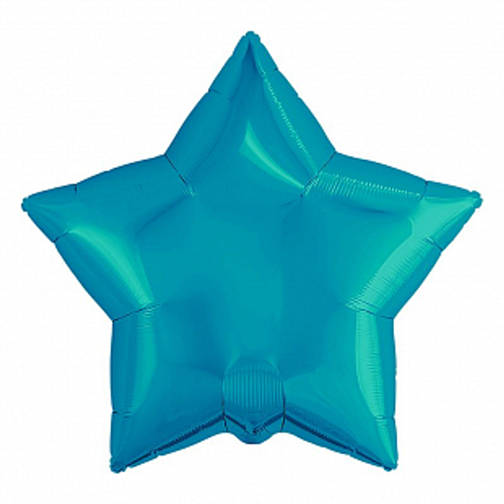 Звезда Бирюзовый 18"(45см)