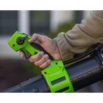 Ранцевая воздуходувка аккумуляторная Greenworks GD40BPG2, 40V, бесщеточная, с 1хАКБ 4 Ач и ЗУ
