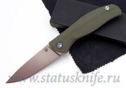 Нож Широгоров Ф3 S30V G10 3D олива подшипникифотография - 1