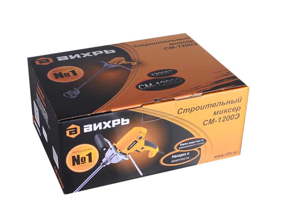 Строительный миксер Вихрь СМ-1200Э