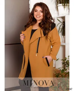 Костюм 17-252-черный-горчица Minova