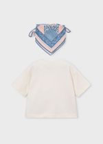 футболка с платком