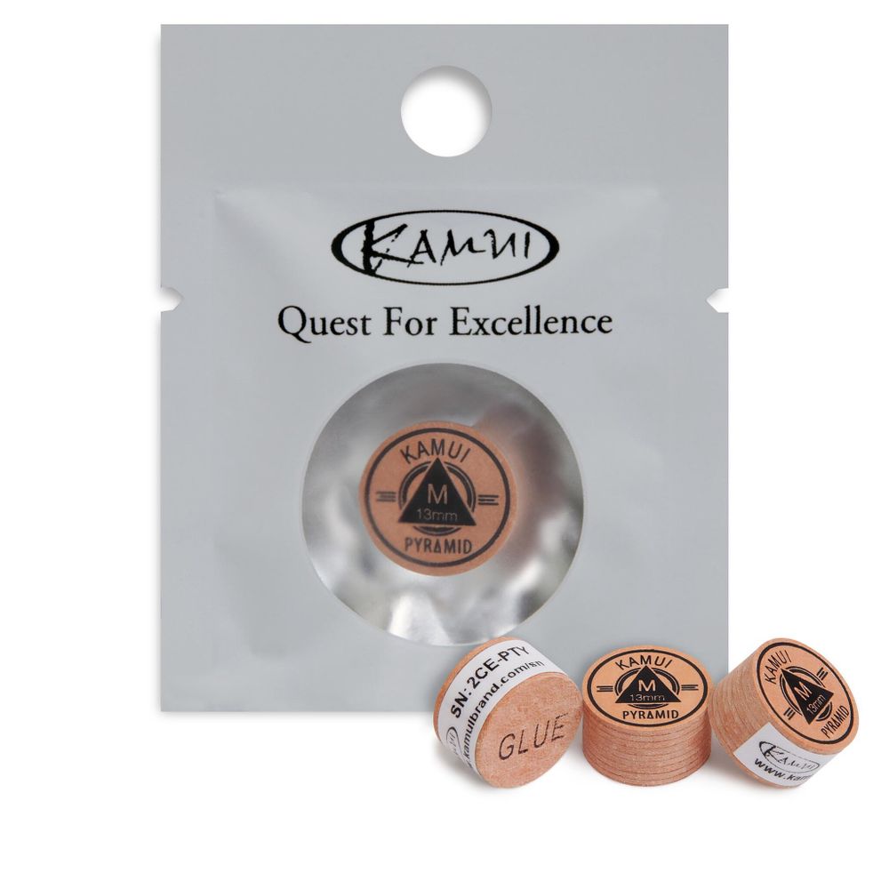 Наклейка для кия Kamui Pyramid Original ø13мм Medium 1шт.