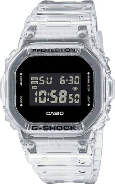 Японские наручные часы Casio G-SHOCK DW-5600SKE-7ER с хронографом