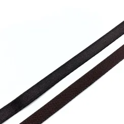 Резинка бретелечная шоколад 10 мм (цв. 111), 740/10