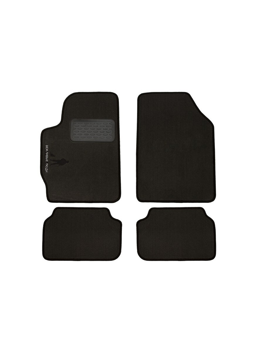 Коврики в салон для Klever Универсальный Универсальный (Вежливые люди) (текстиль) KLEVER00.04.004H