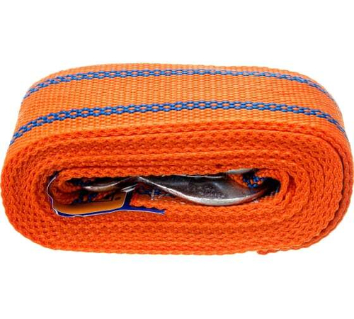 Трос буксировочный полипропиленовый Kraft (5т) с крюками