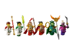 Конструктор LEGO Monkie Kid 80057 Боевой робот Нежы "Огненное кольцо"