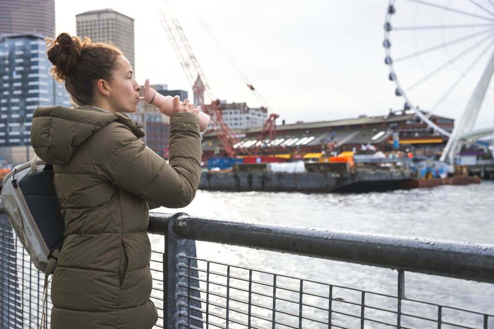 Бутылка Klean Kanteen Classic Narrow Flip Sport 18oz (532 мл) Peach Parfait