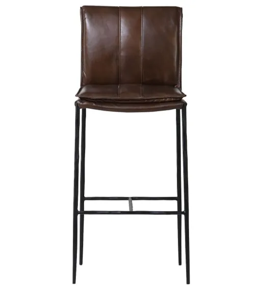 Барный стул RS486, кожа Antique Master