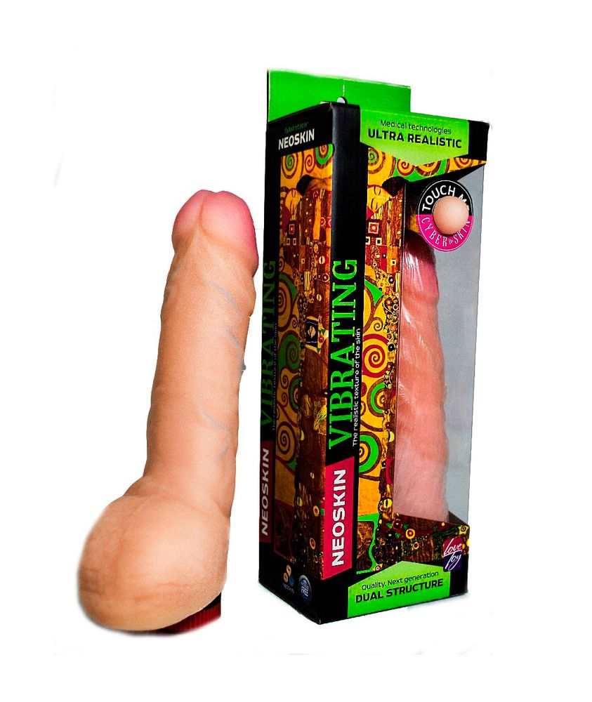 Вибратор реалистичный human form киберкожа 19 см