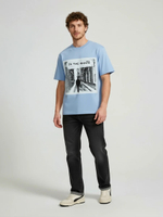 Футболка оверсайз (голубой) - In the shade