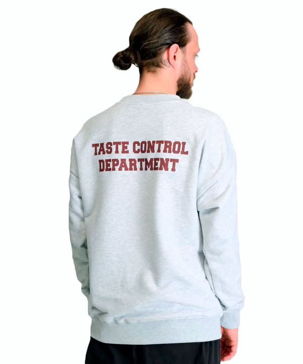 Толстовка Taste Control меланж серая - фото 2