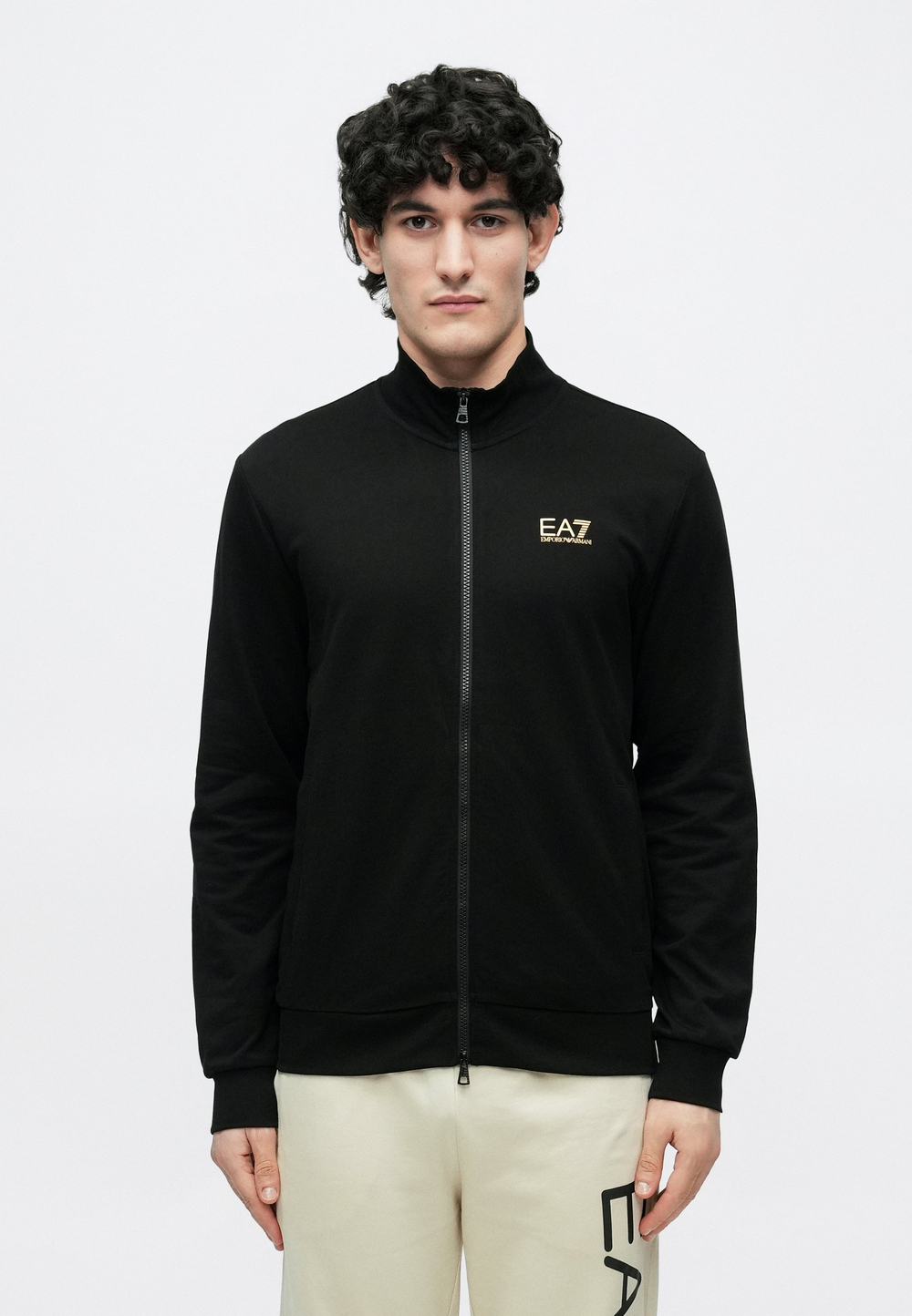 EA7 Emporio Armani UNISEX - Толстовка на молнии - Чёрный