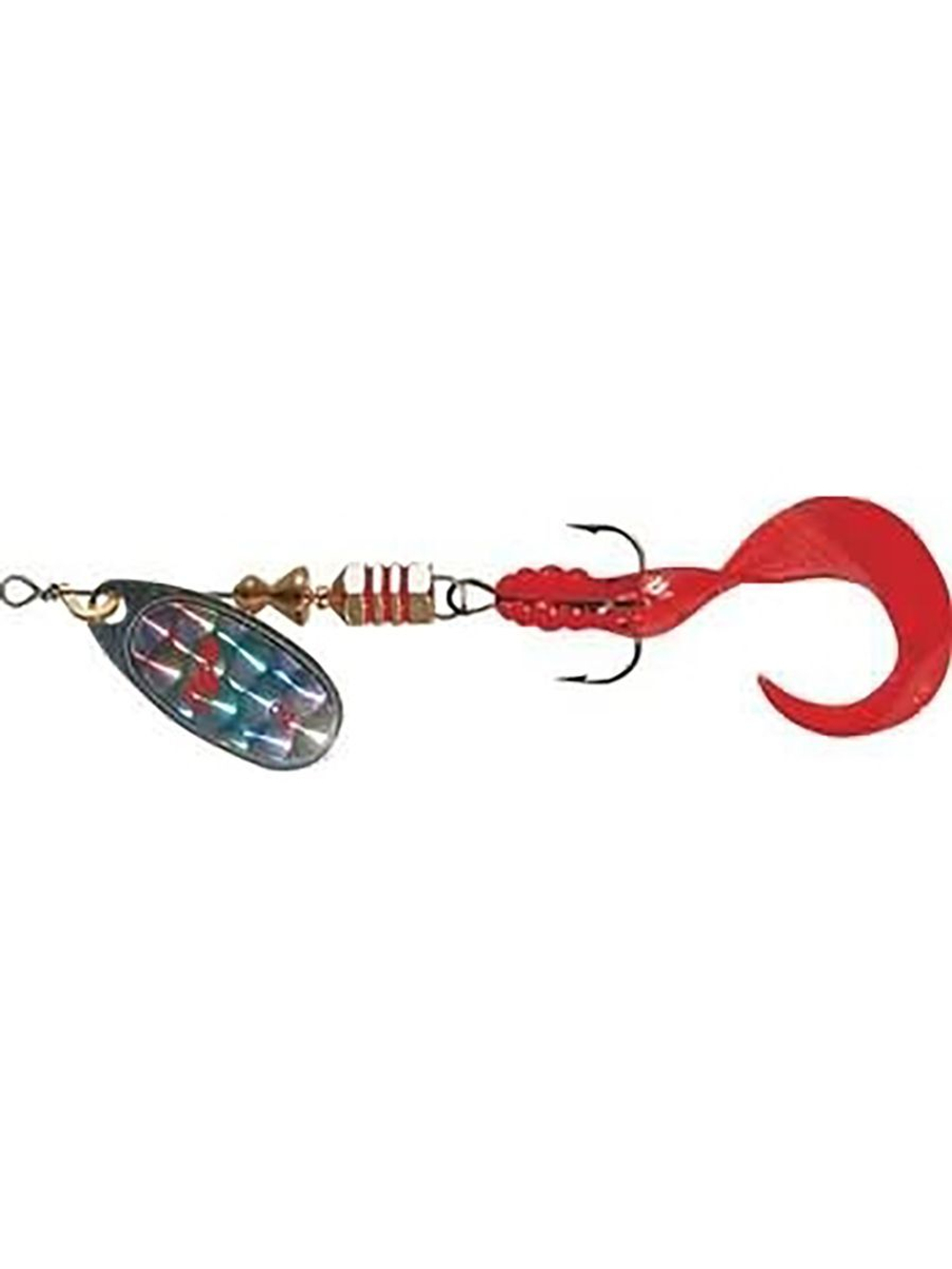 Блесна для рыбалки COMET Rainbo Twist Red, 0, S