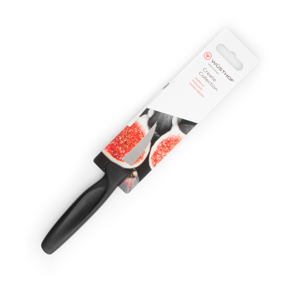 Нож овощной 6см Wuesthof Create Collection рукоятка черная