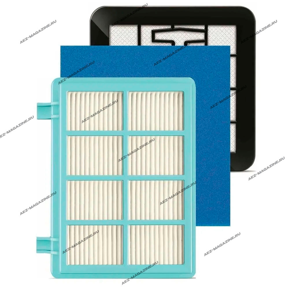 Выходной фильтр, подходит для пылесосов Philips PowerPro ActiveFC9549 - FC9553, FC9555, FC9556, FC9