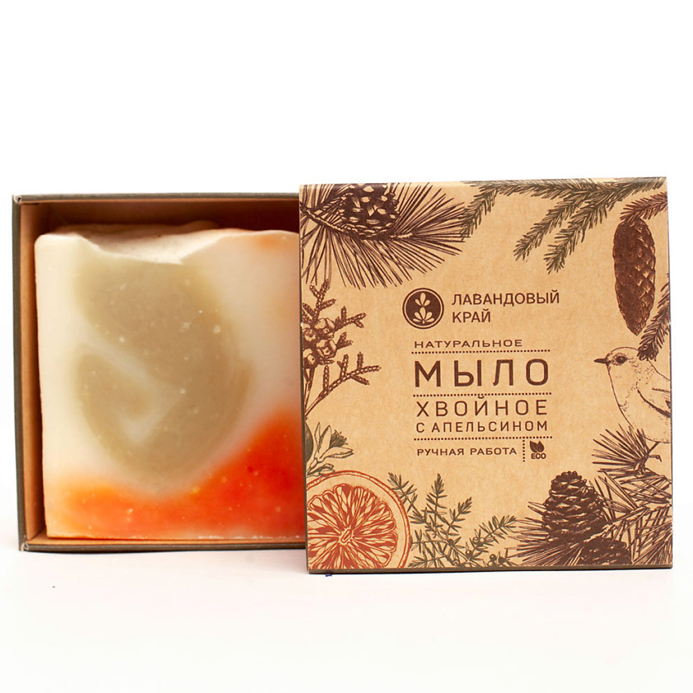 Мыло Хвойное с апельсином, 100 г
