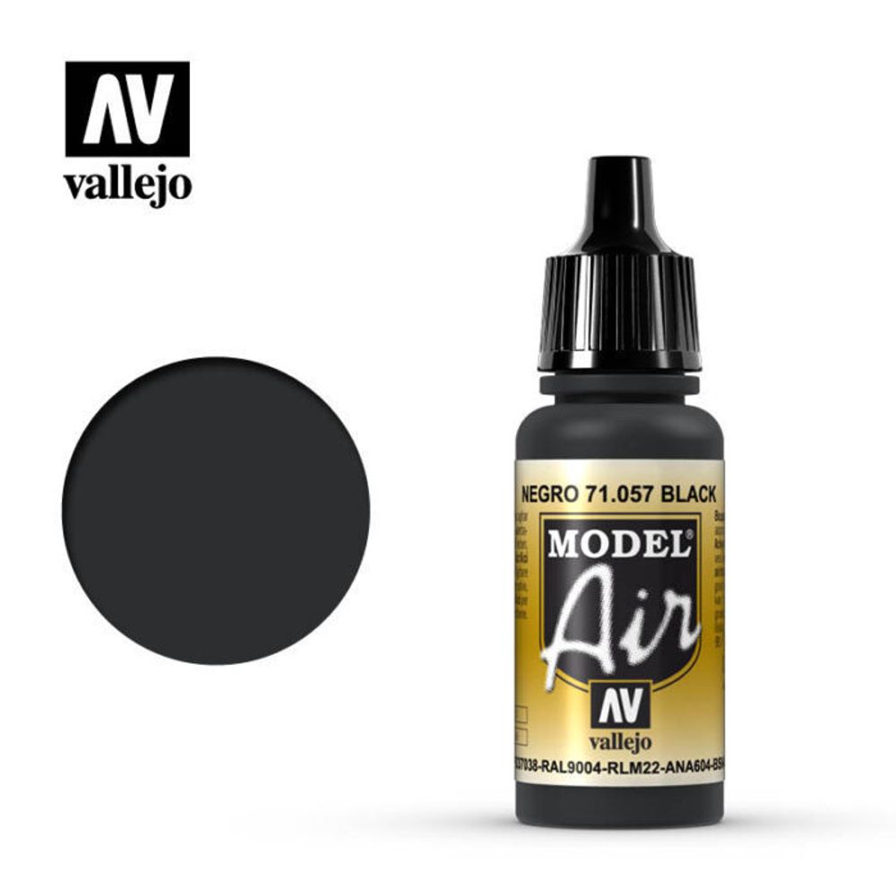 Model air 57: 17 ml. Black