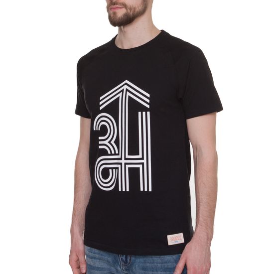 Футболка ЗАПОРОЖЕЦ ZH Logo Deep Black