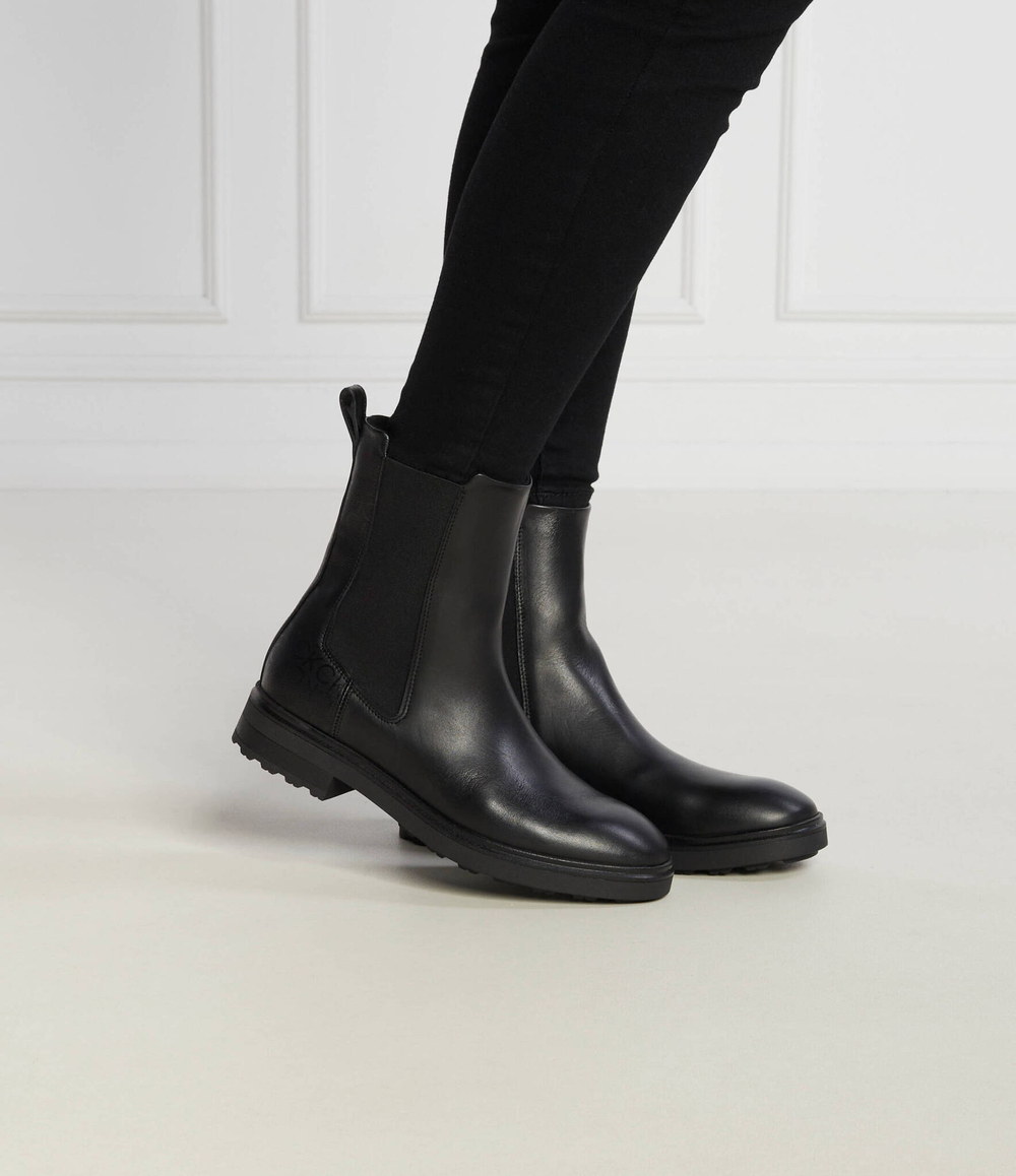 Кожаные челси Calvin Klein - черный(HW0HW01699)