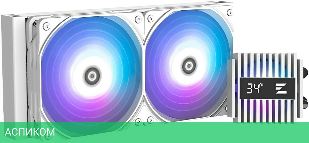 Система жидкостного охлаждения для процессора Zalman ALPHA2 A24 белый
