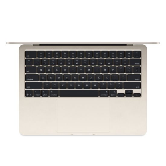 Apple MacBook Air 13" (M4, 10C CPU/10C GPU, 2025), 24 ГБ, 1 ТБ SSD, «сияющая звезда»