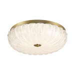 7719/48L PIKO LED SN 567 Светильник металл/стекло/прозрачный/золотой LED 48Вт 3000-6500K D400 IP20 пульт ДУ TESORO