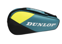 Теннисная сумка Dunlop D Tac SX-Club 3R - teal/black/yellow