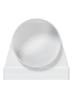 Переходник пластиковый ERA D100 мм 90° 60х204