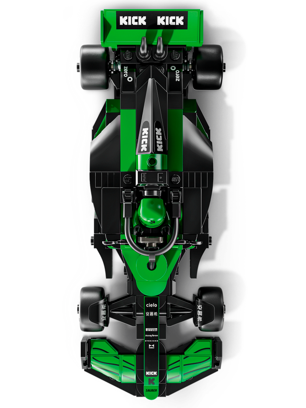 LEGO Speed Champions 77247 «KICK Sauber F1 Team C44» — гоночный суперкар