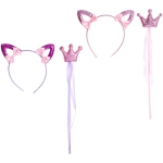 Набор карнавальный «Волшебная принцесса» (ободок, палочка), микс