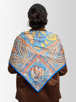 Платок «Мозаика Херсонеса» 100% шёлк