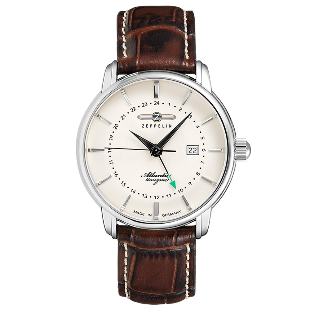 ZEPPELIN Atlantic Collection Quartz Movement Men"s Watches Watch Mother of Pearl Color Watch Dial