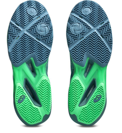 Мужские кроссовки для Падел Asics Sonicsmash FF - saba blue/vital green