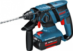 Перфоратор аккумуляторный BOSCH GBH 36 V-EC Compact бесщеточный 0611903R02 2х1,3Ач, кейс