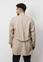 Шапан льняной OYU TOLQYN BEIGE